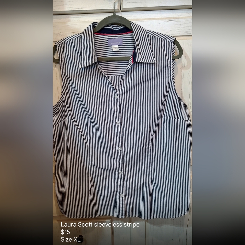 Laura Scott sleeveless top